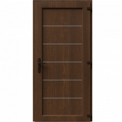Vchodové dvere plné, dekoračný panel, Šírka: 950mm, Výška: 2050mm