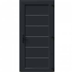 Vchodové dvere plné, dekoračný panel, Šírka: 950mm, Výška: 2050mm