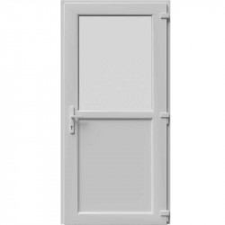 Plastové vchodové dvere Aluplast IDEAL 4000, výplň EKO-004