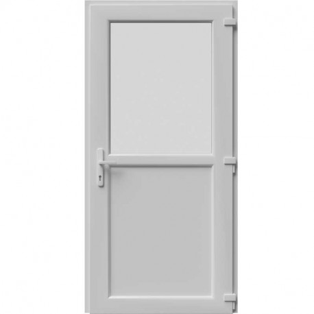 Plastové vchodové dvere Aluplast IDEAL 4000, výplň EKO-004