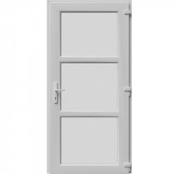 Plastové vchodové dvere Aluplast IDEAL 4000, výplň EKO-006