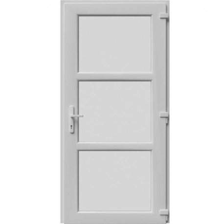 Plastové vchodové dvere Aluplast IDEAL 4000, výplň EKO-006